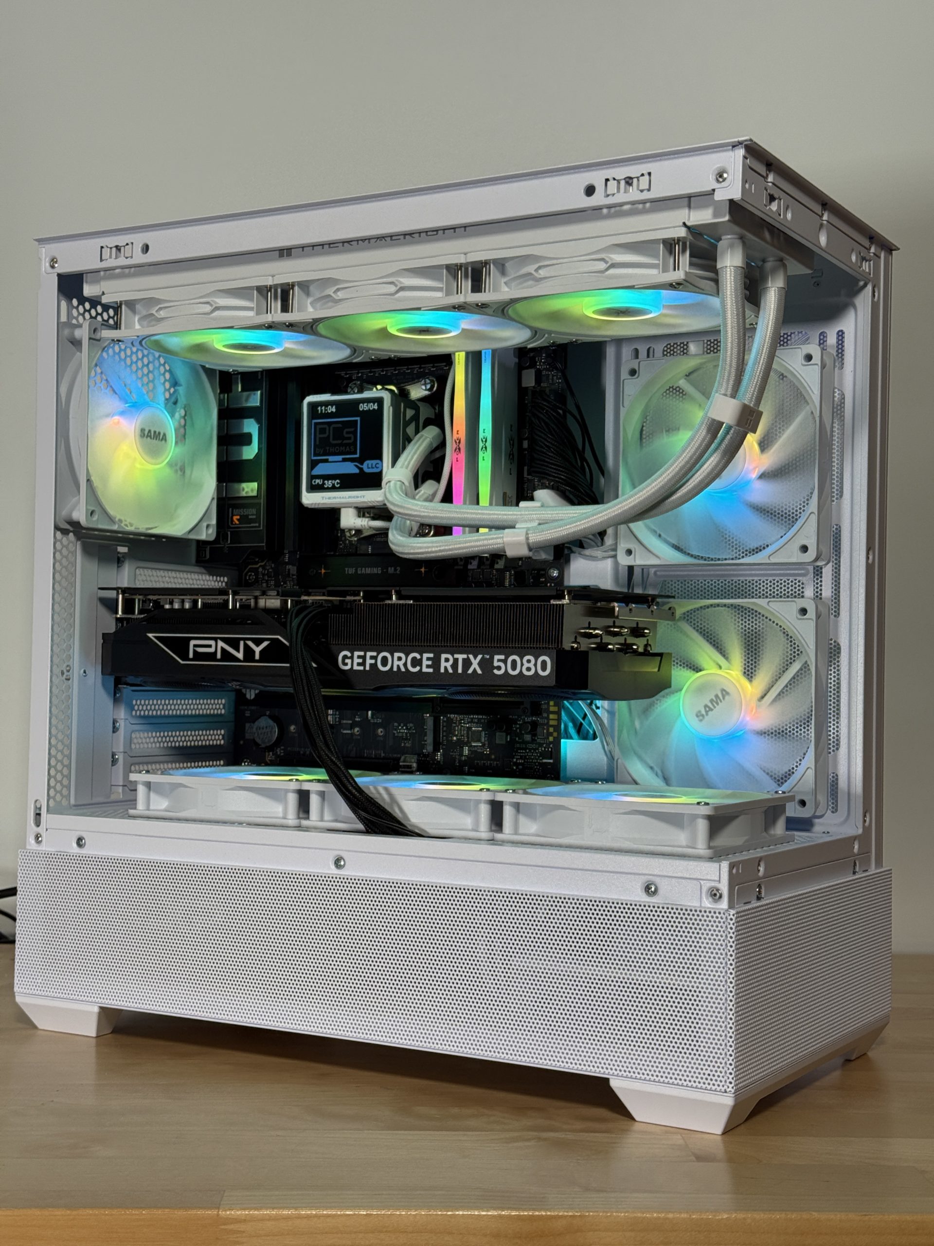 RTX 5080 Ryzen 9 9950x Workstation Powerhouse