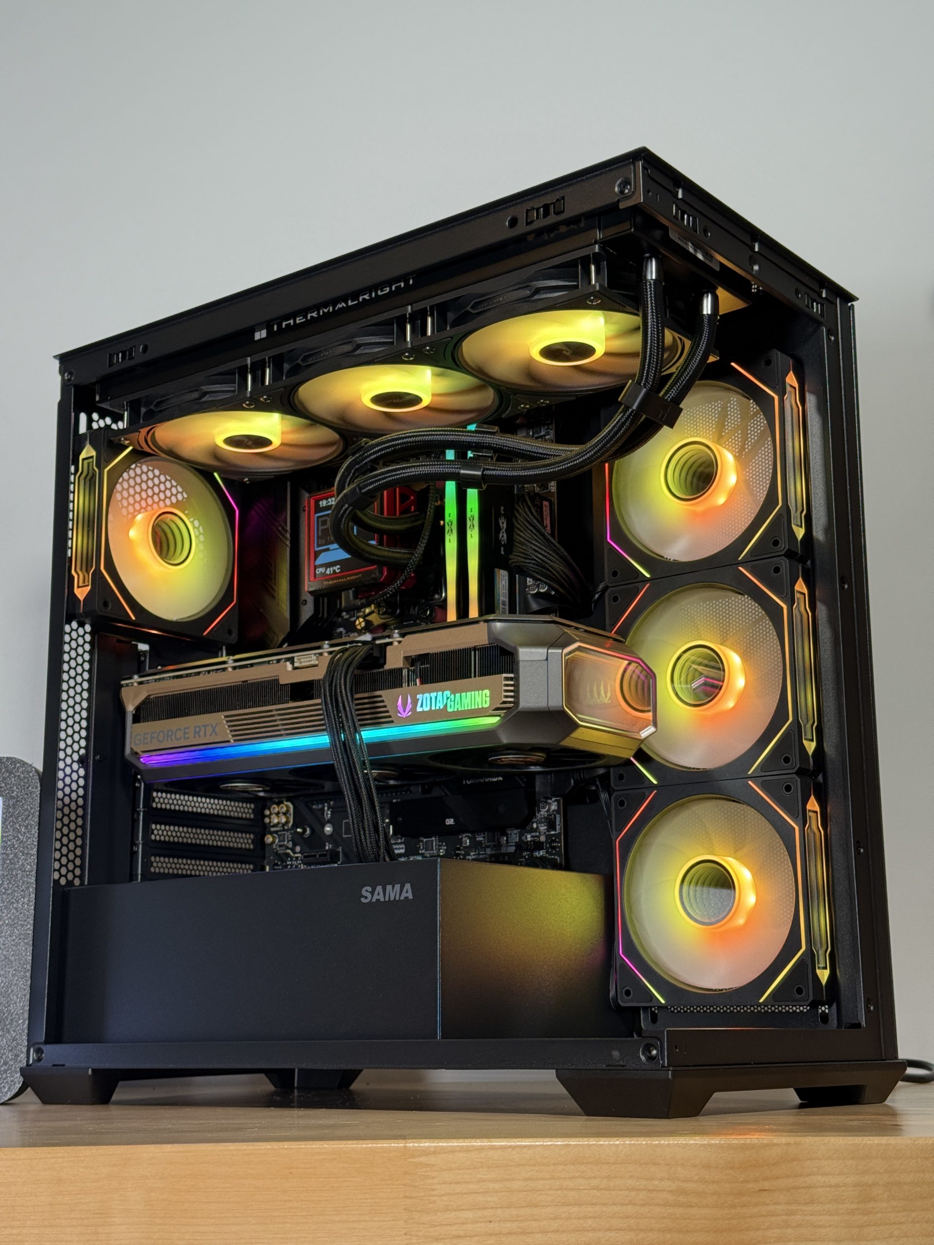 RTX 5090 Ryzen 9800x3d Flagship Gaming PC