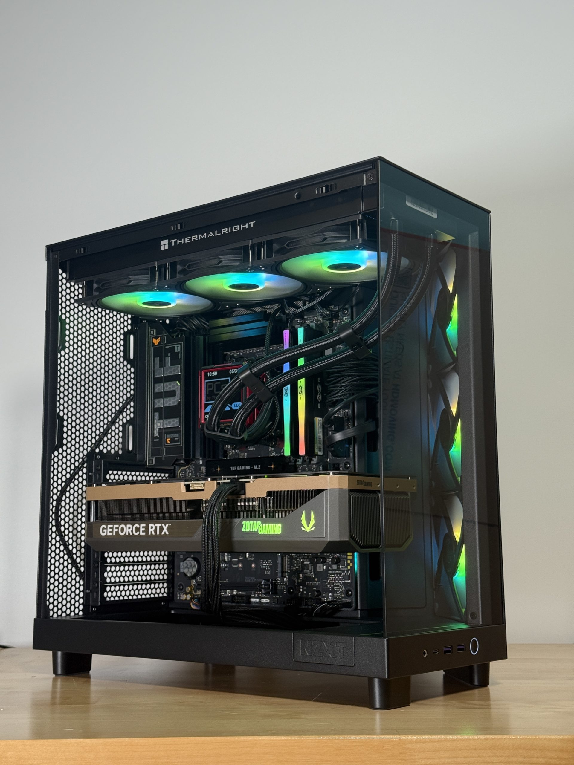 RTX 5090 Ryzen 9 9950x3d Gaming PC