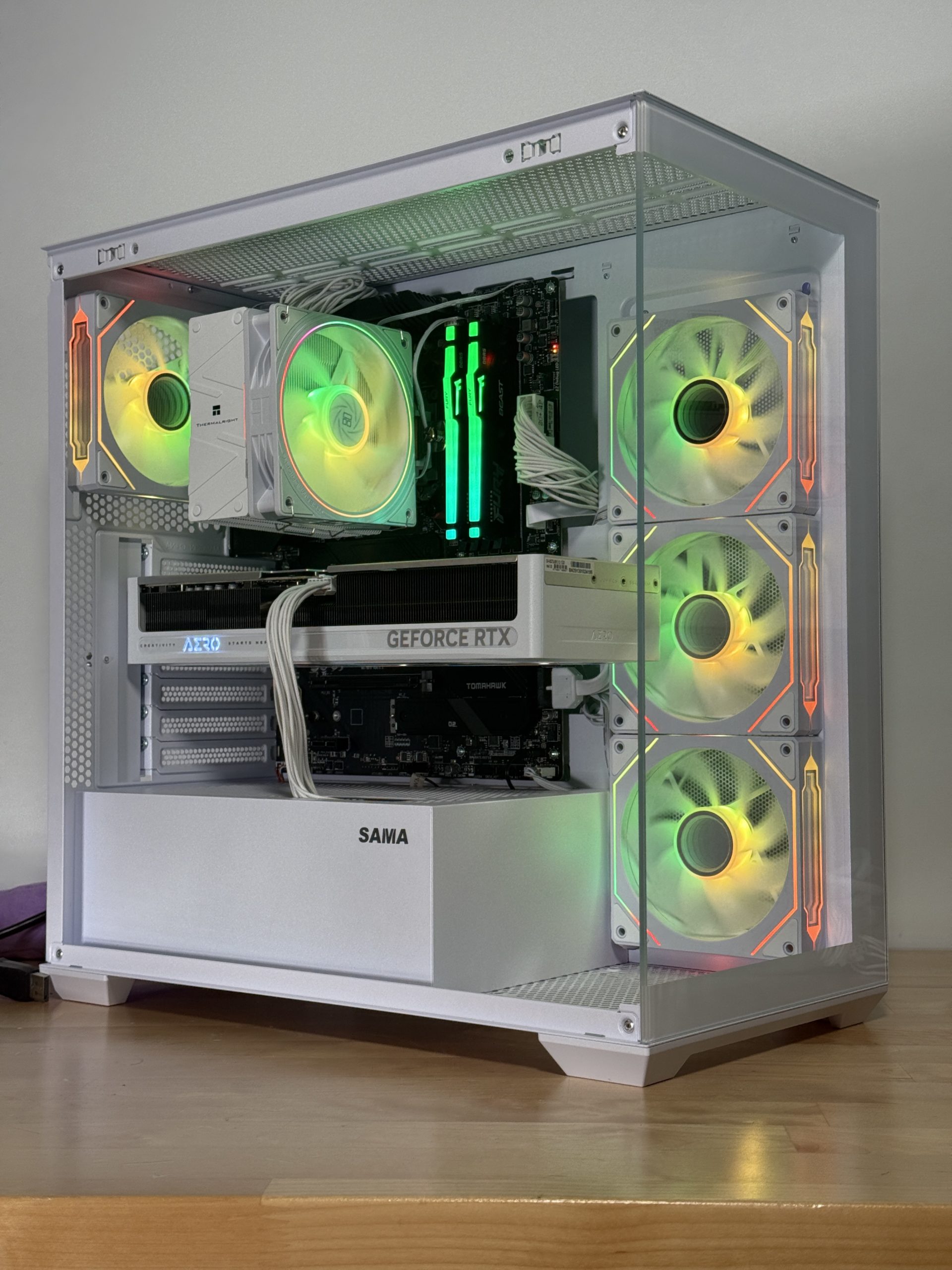 RTX 5070 Ryzen 7600x3d Gaming PC