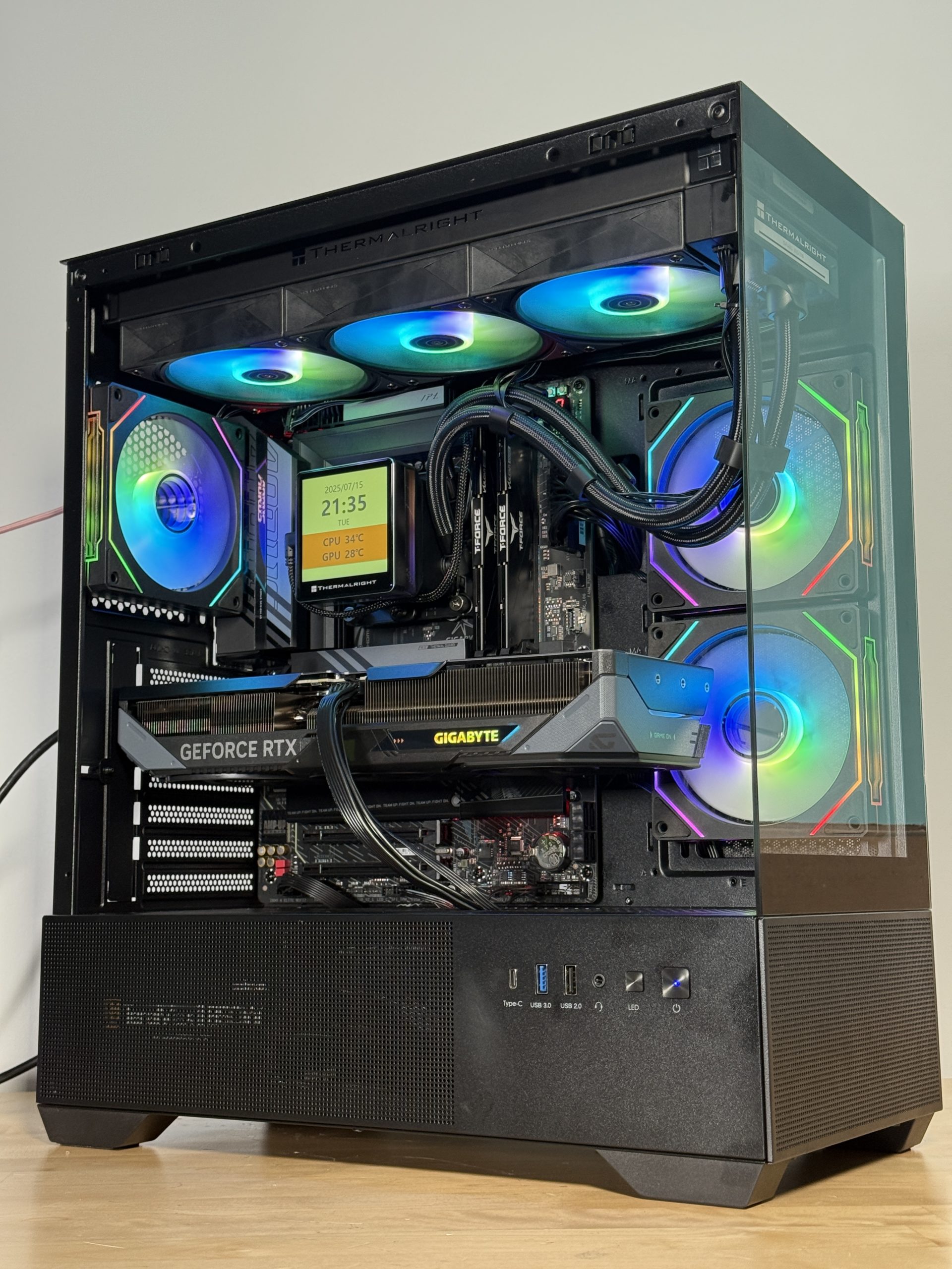RTX 5070 Intel Core Ultra 7 265k Gaming/Workstation PC