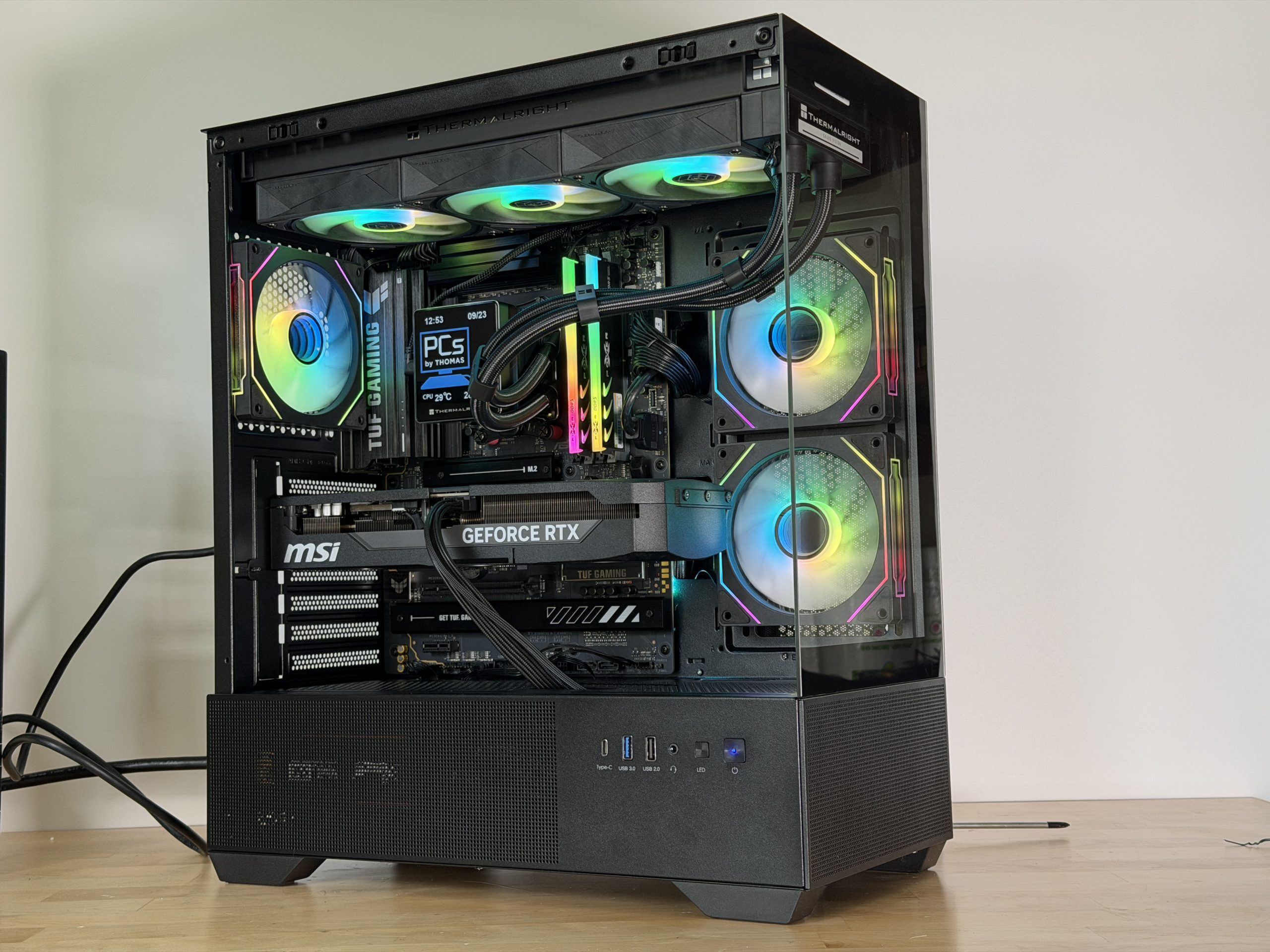 RTX 5080 Ryzen 7 9700x Gaming PC