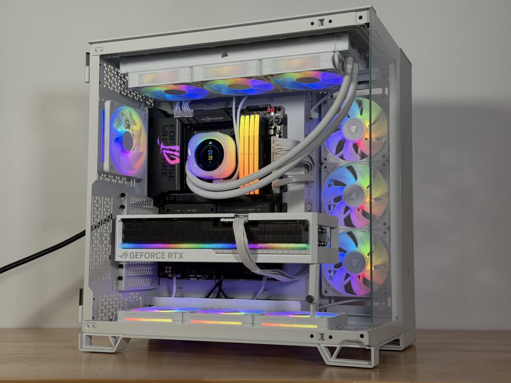 RTX 5090 Ryzen 9 9950x3d Gaming PC 192GB DDR5